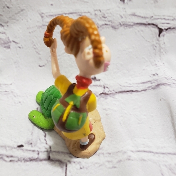Vintage Wild Thornberry's Eliza With Turtle Figure 3" Year 1999 Viacom - Picture 5 of 7